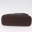 BURBERRY Hand Bag Leather Nylon 3 Set Black Brown Auth bs37439-16