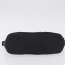 BURBERRY Hand Bag Leather Nylon 3 Set Black Brown Auth bs37439-51