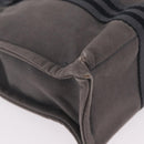 HERMES Hand Bag Cotton Nylon 3 Set Brown Gray Auth bs37446-25