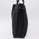 HERMES Hand Bag Cotton Nylon 3 Set Brown Gray Auth bs37446-4