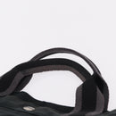 HERMES Hand Bag Cotton Nylon 3 Set Brown Gray Auth bs37446-6