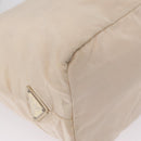 PRADA Hand Bag Nylon Leather 5 Set Black Beige Auth bs37447-17