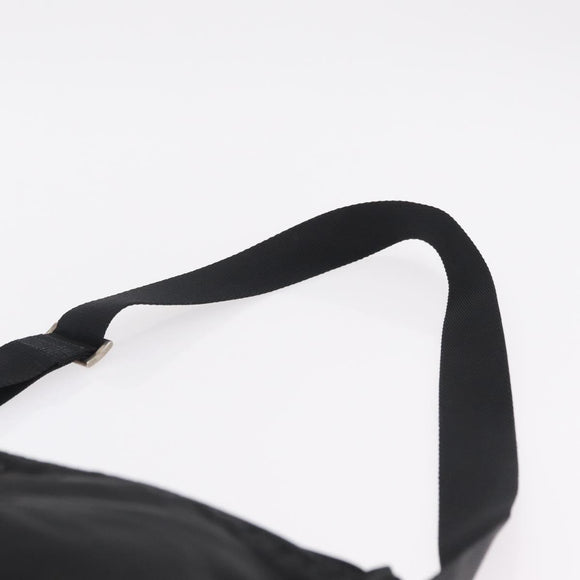 PRADA Hand Bag Nylon Leather 5 Set Black Beige Auth bs37447