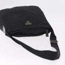 PRADA Hand Bag Nylon Leather 5 Set Black Beige Auth bs37447-42