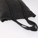 PRADA Hand Bag Nylon Leather 5 Set Black Beige Auth bs37447-5