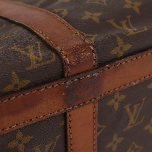 LOUIS VUITTON Monogram Sac Chasseur 35 Pet Carry M41924 LV Auth bs37448