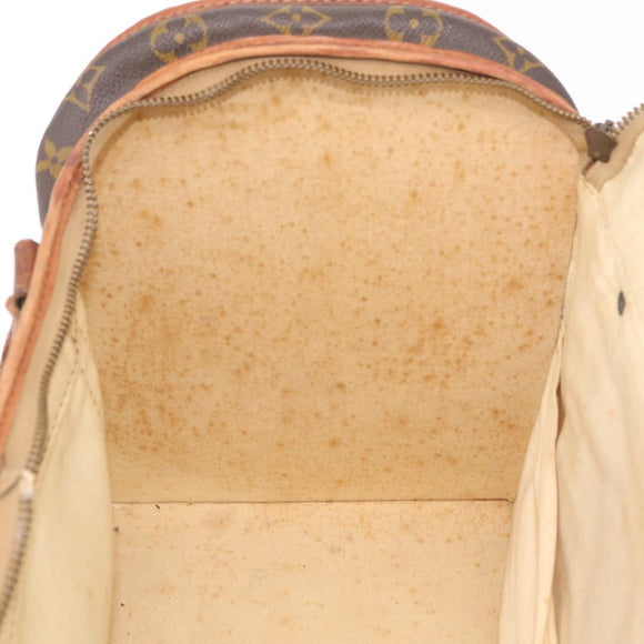 LOUIS VUITTON Monogram Sac Chasseur 35 Pet Carry M41924 LV Auth bs37448