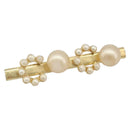 CHANEL Brooch metal Gold Tone CC Auth bs37449-1