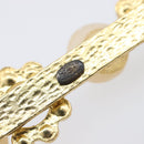 CHANEL Brooch metal Gold Tone CC Auth bs37449-11