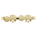 CHANEL Brooch metal Gold Tone CC Auth bs37449-3