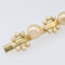 CHANEL Brooch metal Gold Tone CC Auth bs37449-4