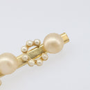 CHANEL Brooch metal Gold Tone CC Auth bs37449-5