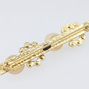 CHANEL Brooch metal Gold Tone CC Auth bs37449-7