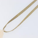 CHANEL Camelia Choker Necklace plastic Clear CC Auth bs37450-4