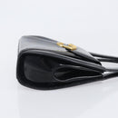 Cartier PANTHERE Hand Bag Patent Leather Black Gold Auth bs37451-3