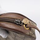 GUCCI GG Supreme Web Sherry Line Bag PVC Beige Gold 007 754 6112 Auth bs37457-19