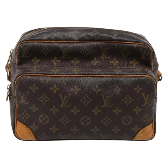 LOUIS VUITTON Monogram Nile Shoulder Bag M45244 LV Auth bs37459