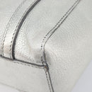 Balenciaga Everyday Tote XXS Bag Leather 2way Silver 551815 Auth bs37460-19