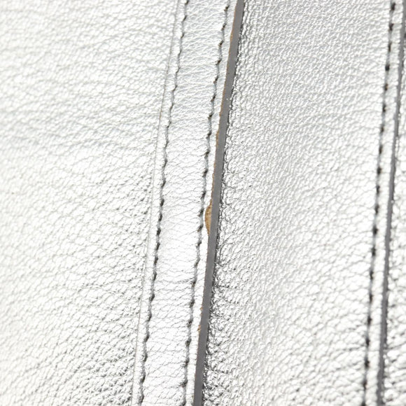 Balenciaga Everyday Tote XXS Bag Leather 2way Silver 551815 Auth bs37460