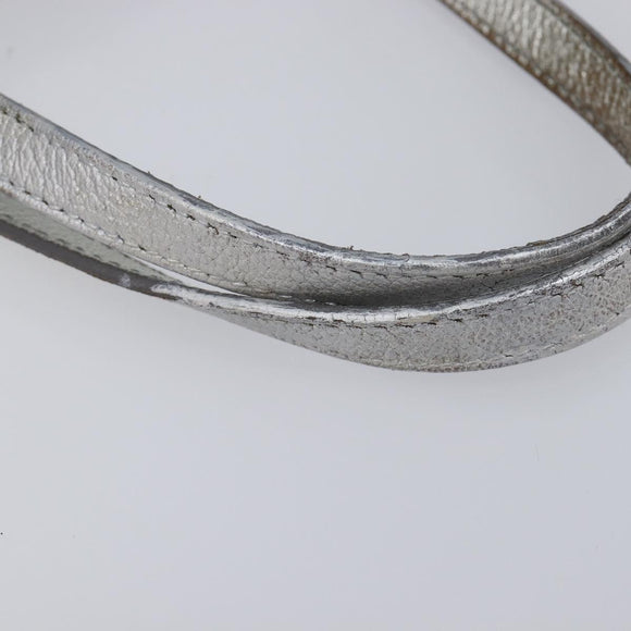 Balenciaga Everyday Tote XXS Bag Leather 2way Silver 551815 Auth bs37460
