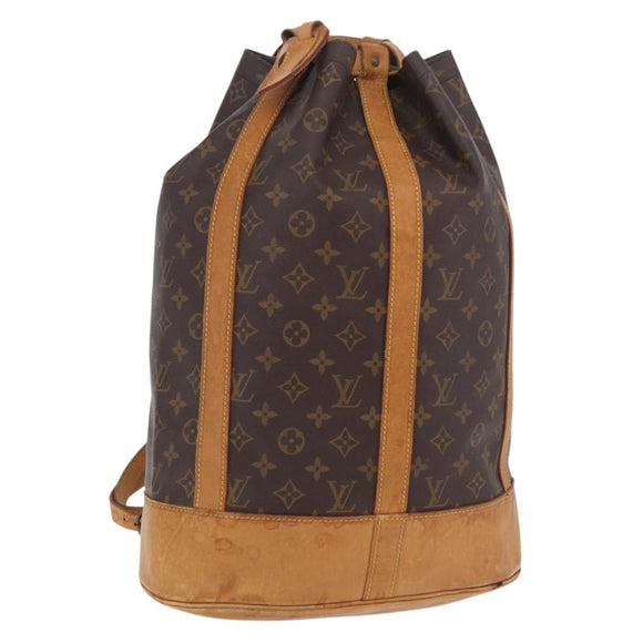 LOUIS VUITTON Monogram Randonnee PM Shoulder Bag M42243 LV Auth bs37462