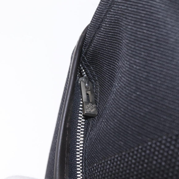 LOUIS VUITTON Damier Geant Roux Shoulder Bag Black M93079 LV Auth bs37464