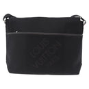 LOUIS VUITTON Damier Geant Roux Shoulder Bag Black M93079 LV Auth bs37464-3