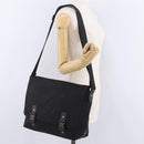 LOUIS VUITTON Damier Geant Roux Shoulder Bag Black M93079 LV Auth bs37464-31