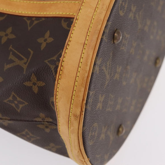 LOUIS VUITTON Monogram Bucket GM Shoulder Bag M42236 LV Auth bs37469