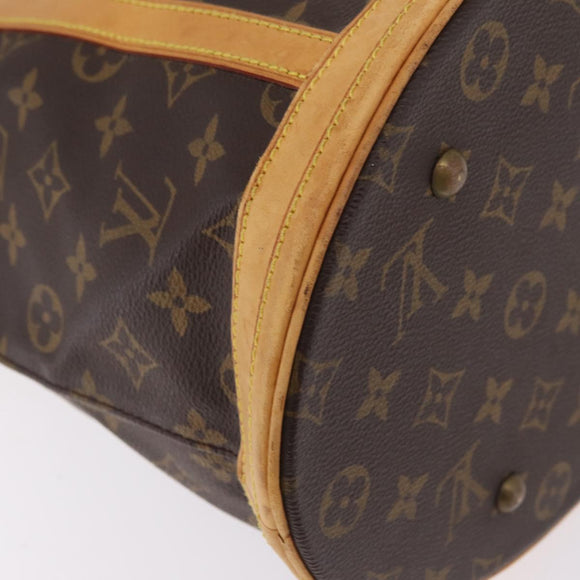 LOUIS VUITTON Monogram Bucket GM Shoulder Bag M42236 LV Auth bs37469