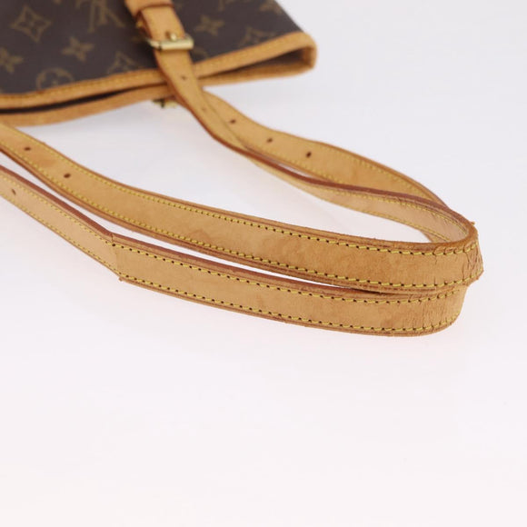 LOUIS VUITTON Monogram Bucket GM Shoulder Bag M42236 LV Auth bs37469