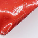 LOUIS VUITTON Monogram Vernis Reade PM Hand Bag Red Rouge M91088 LV Auth bs37470-19