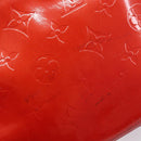 LOUIS VUITTON Monogram Vernis Reade PM Hand Bag Red Rouge M91088 LV Auth bs37470-10