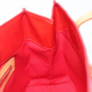 LOUIS VUITTON Monogram Vernis Reade PM Hand Bag Red Rouge M91088 LV Auth bs37470-22