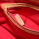 LOUIS VUITTON Monogram Vernis Reade PM Hand Bag Red Rouge M91088 LV Auth bs37470-12