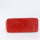 LOUIS VUITTON Monogram Vernis Reade PM Hand Bag Red Rouge M91088 LV Auth bs37470-5