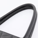 CHANEL Standard Tote Bag Caviar Skin Black Gold CC Auth bs37474-14