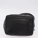 CHANEL Matelasse Chain Shoulder Bag Patent Leather Black Gold CC Auth bs37475-11
