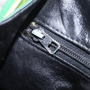 CHANEL Matelasse Chain Shoulder Bag Lamb Skin Green Gold CC Auth bs37476-24