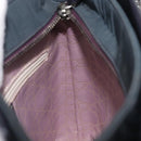 Christian Dior Hand Bag Patent Leather Purple Silver Auth bs37482-25