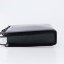 Christian Dior Hand Bag Patent Leather Purple Silver Auth bs37482-4