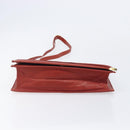 Salvatore Ferragamo Shoulder Bag Leather Brown Gold Auth bs37484-5