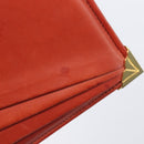 Salvatore Ferragamo Shoulder Bag Leather Brown Gold Auth bs37484-22