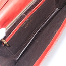 Salvatore Ferragamo Shoulder Bag Leather Brown Gold Auth bs37484-11