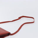 Salvatore Ferragamo Shoulder Bag Leather Brown Gold Auth bs37484-14