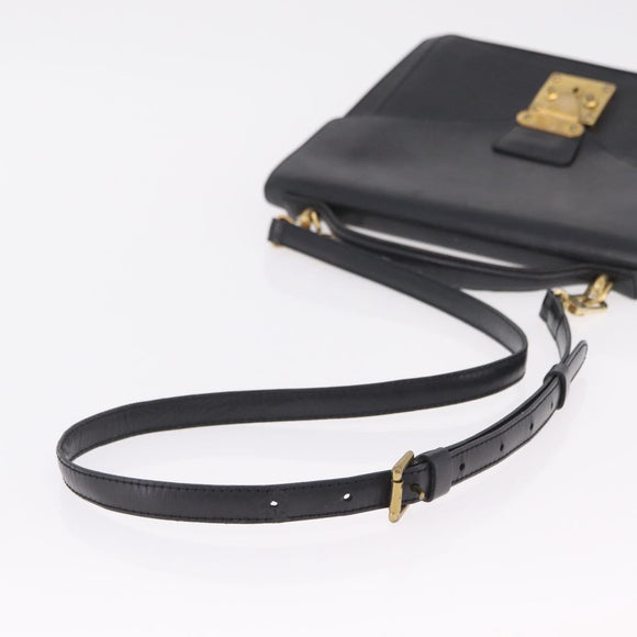 LOUIS VUITTON Epi Monceau 28 Hand Bag Black M52122 LV Auth bs37487
