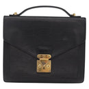 LOUIS VUITTON Epi Monceau 28 Hand Bag Black M52122 LV Auth bs37487-13
