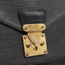 LOUIS VUITTON Epi Monceau 28 Hand Bag Black M52122 LV Auth bs37487-24