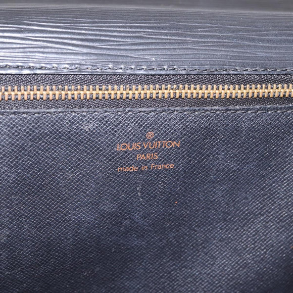 LOUIS VUITTON Epi Monceau 28 Hand Bag Black M52122 LV Auth bs37487