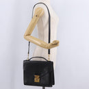 LOUIS VUITTON Epi Monceau 28 Hand Bag Black M52122 LV Auth bs37487-33